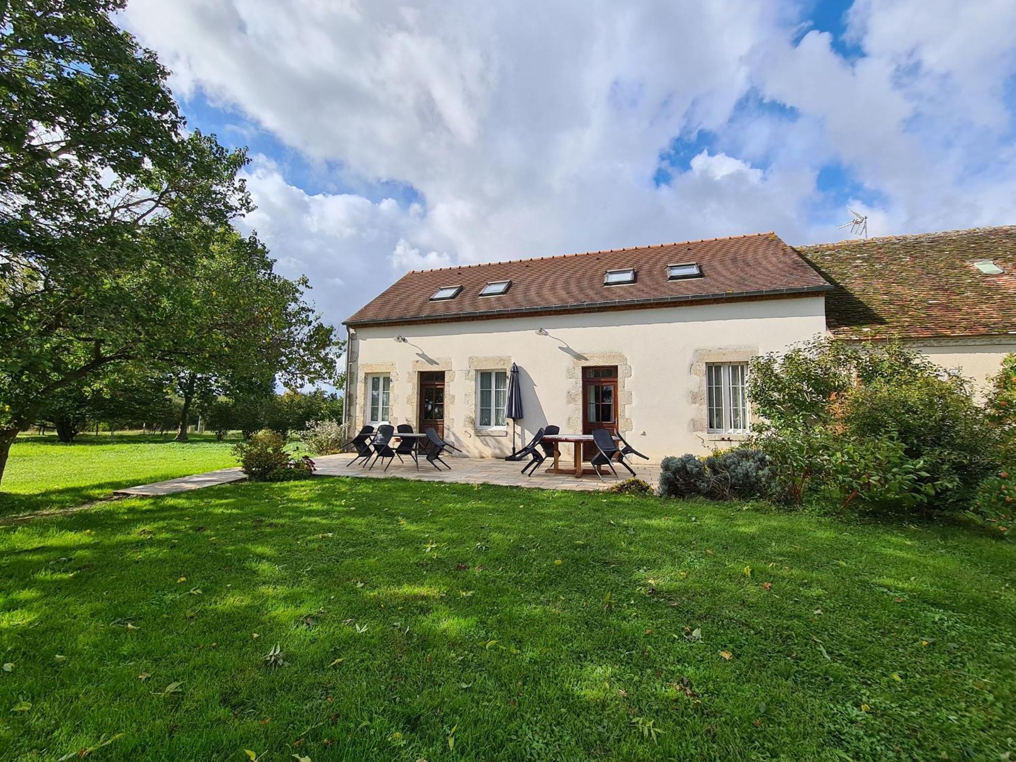 Gite Familial En Ferme Avec Jardin, Proche Foret Et Canal D'Orleans - Label Tourisme Et Handicap - Fr-1-590-7 Chailly-en-Gatinais Exterior photo